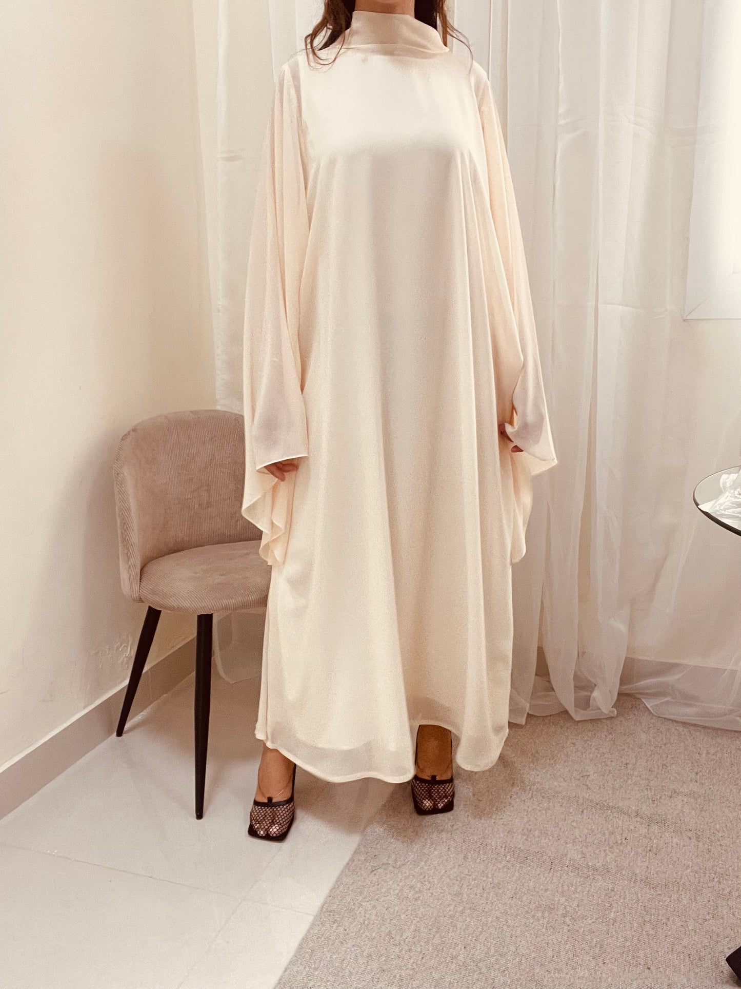 Yara High Neck Maxi Dress - RULACOUTURE