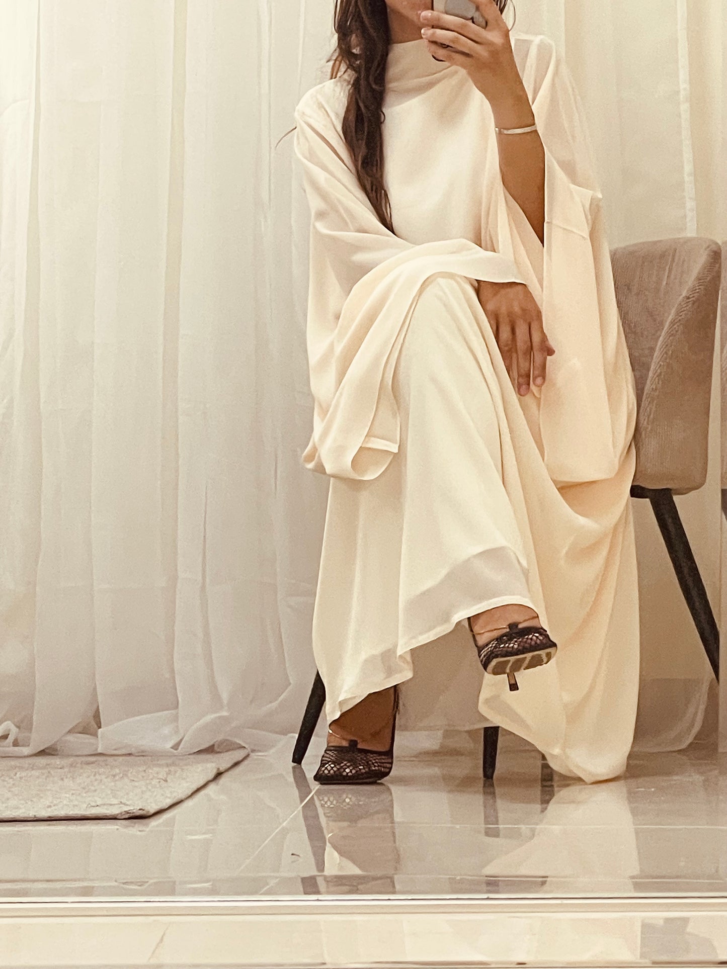 Yara High Neck Maxi Dress - RULACOUTURE