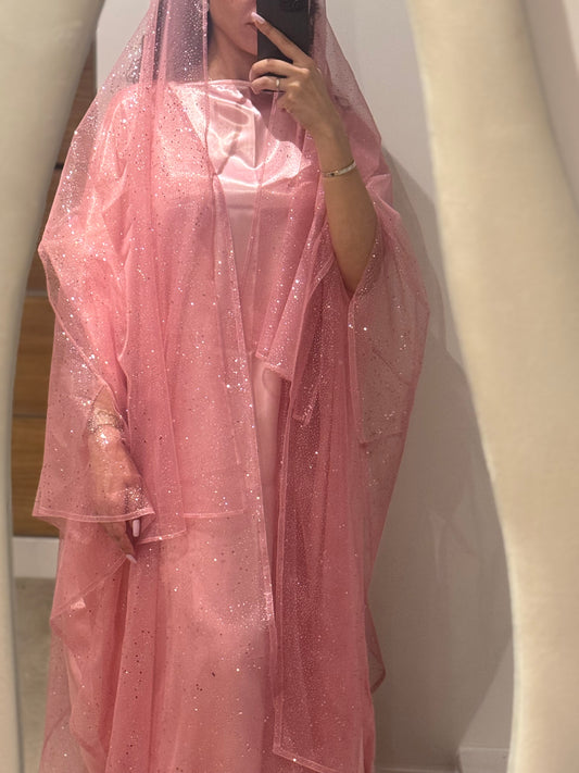 Rose Luxe Sparkle Kaftan - RULACOUTURE