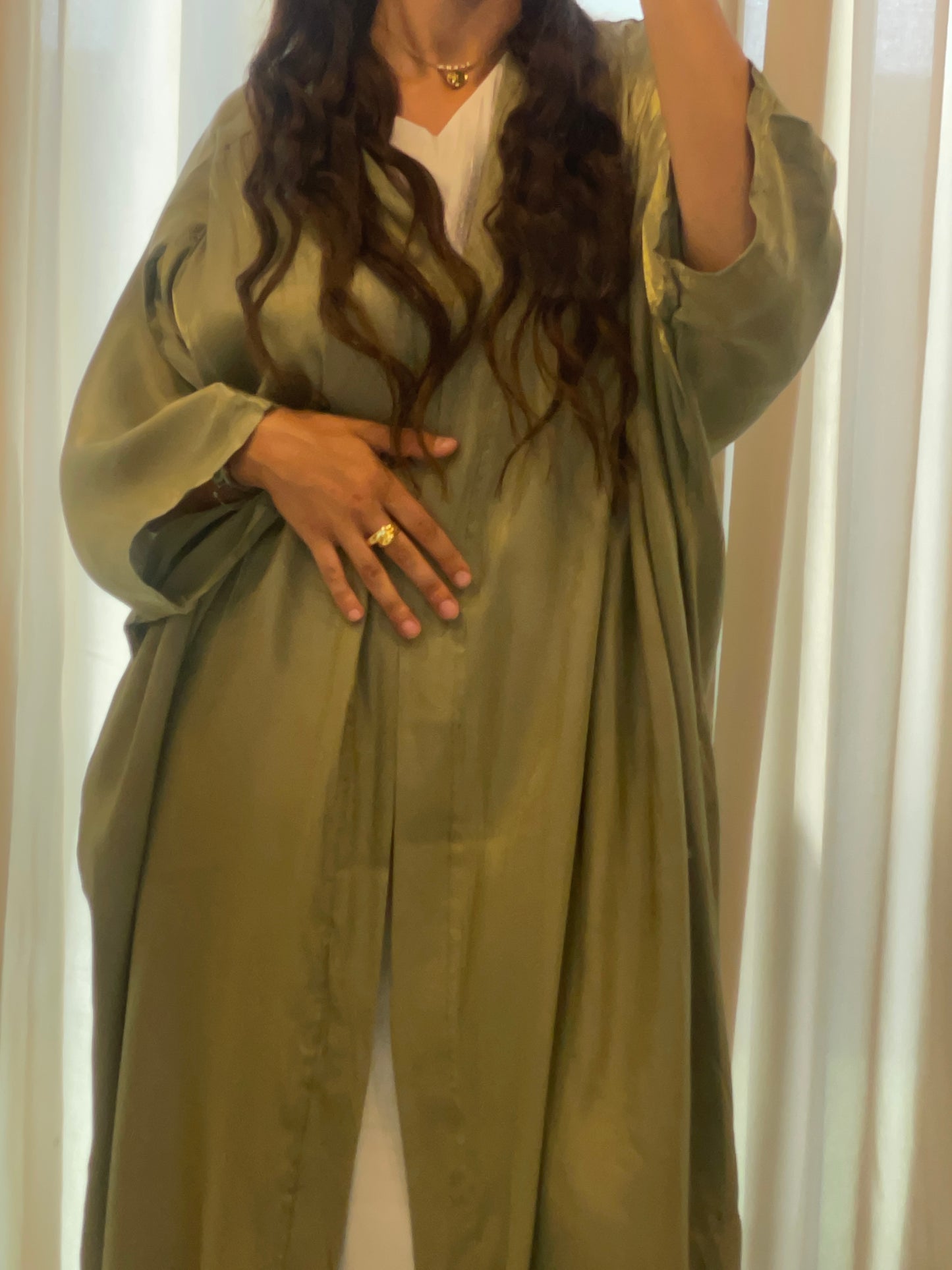 Celine Glistening Abaya set - RULACOUTURE