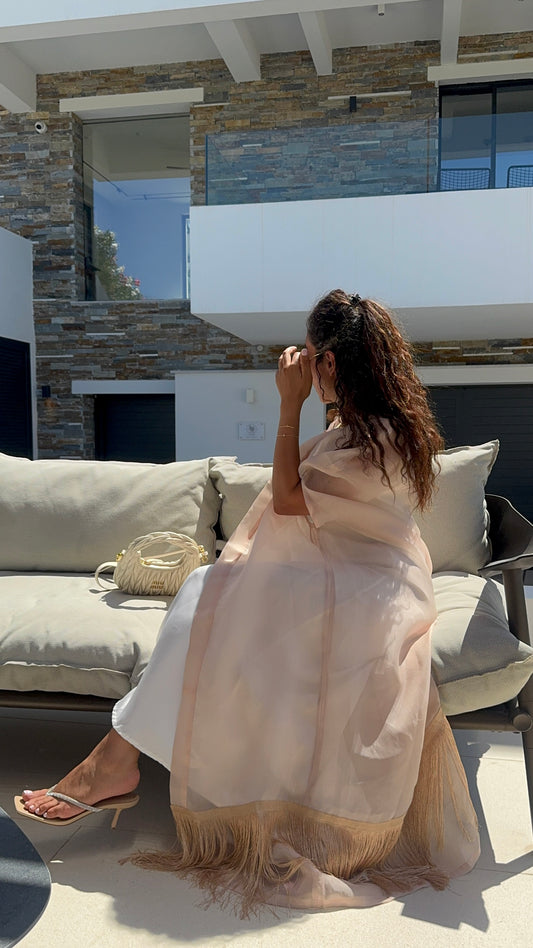 PERLA Premium Organza Cape - RULACOUTURE