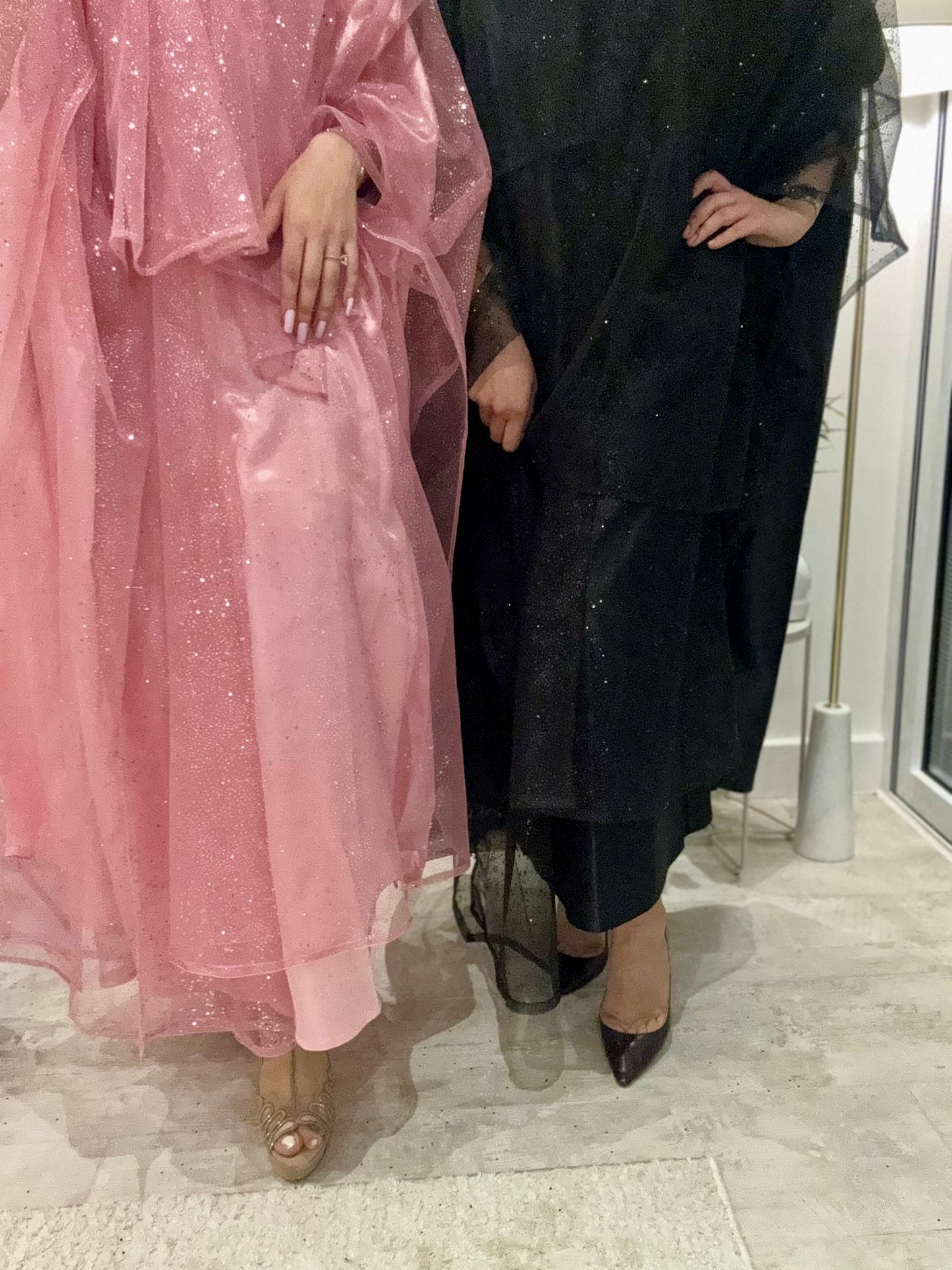 Rose Luxe Sparkle Kaftan - RULACOUTURE