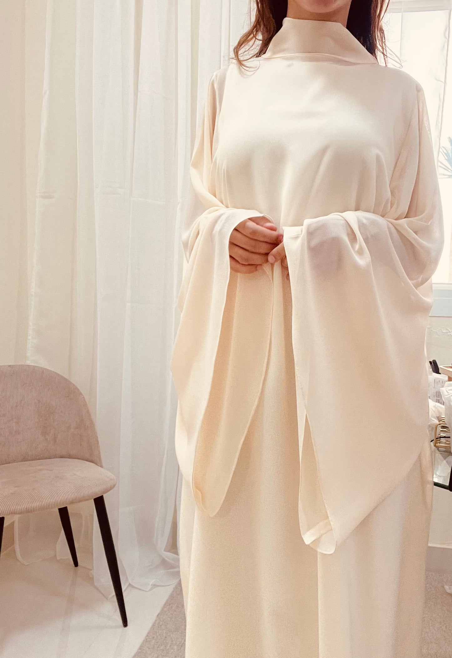Yara High Neck Maxi Dress - RULACOUTURE