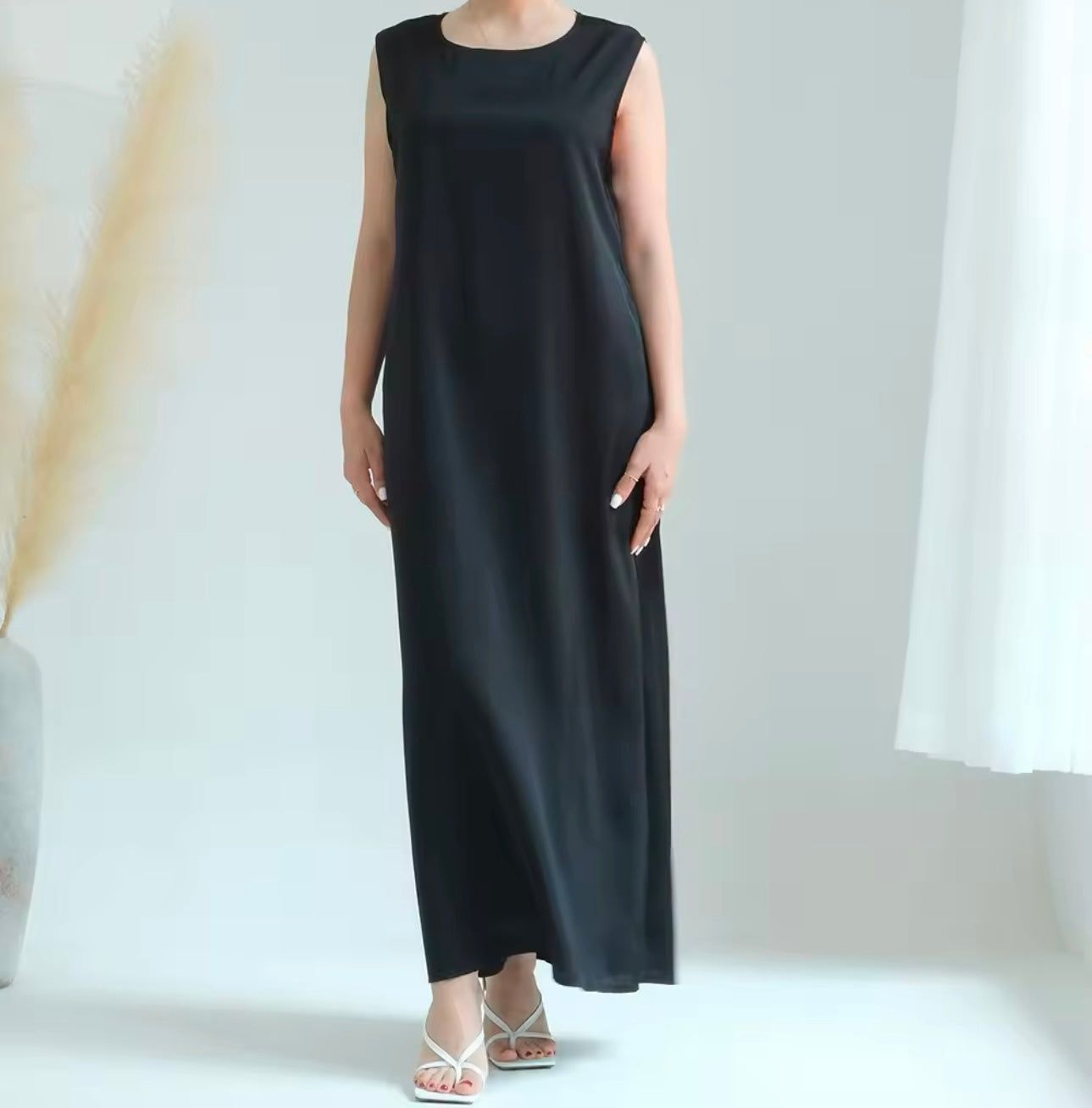 Satin maxi dress - RULACOUTURE