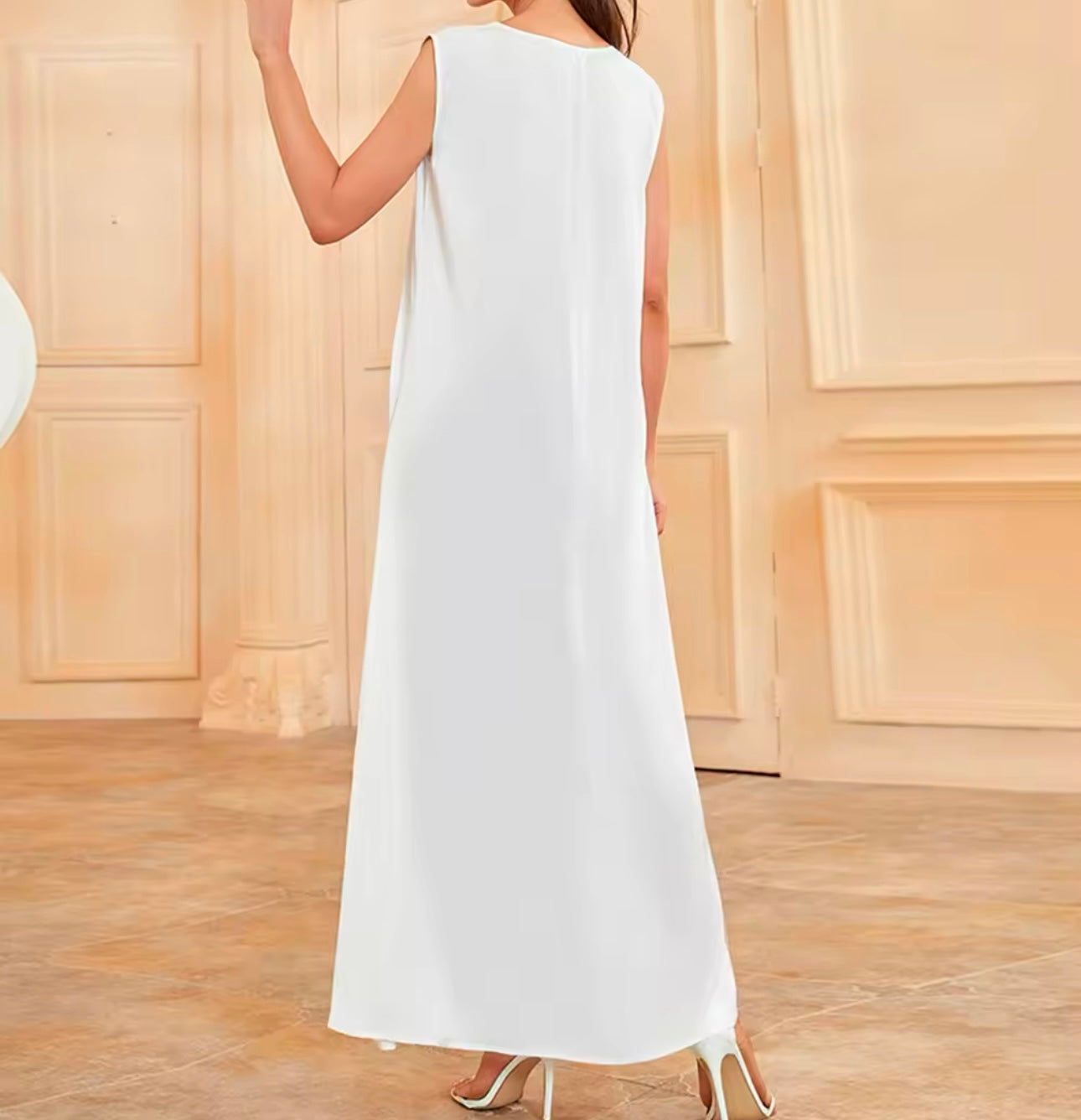 Satin maxi dress - RULACOUTURE