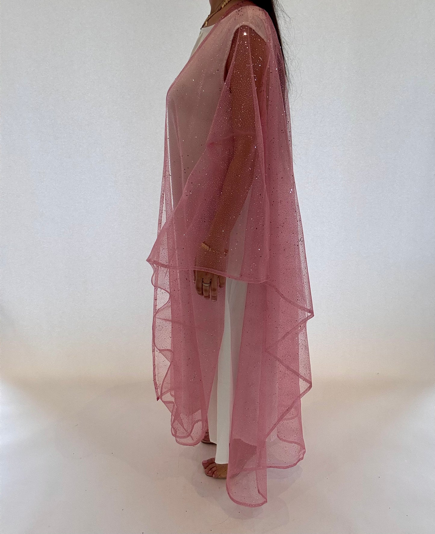Rose Luxe Sparkle Kaftan - RULACOUTURE