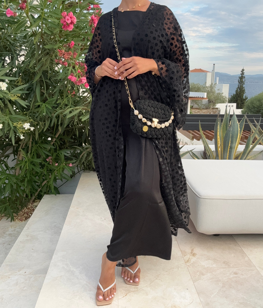 RUBA Dotted Kaftan - RULACOUTURE 