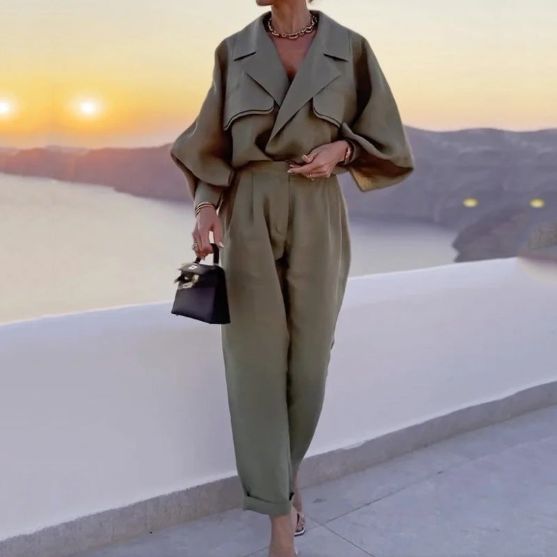Fashion Casual Long Sleeved Set