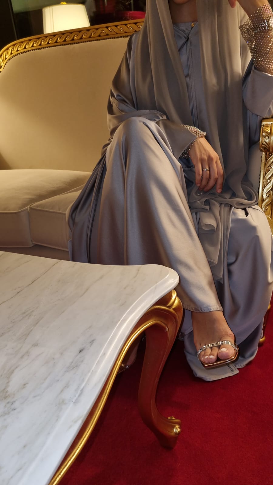 The Aroosa Abaya - RULACOUTURE 