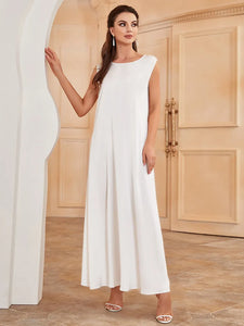 Satin Maxi Dress - RULACOUTURE 