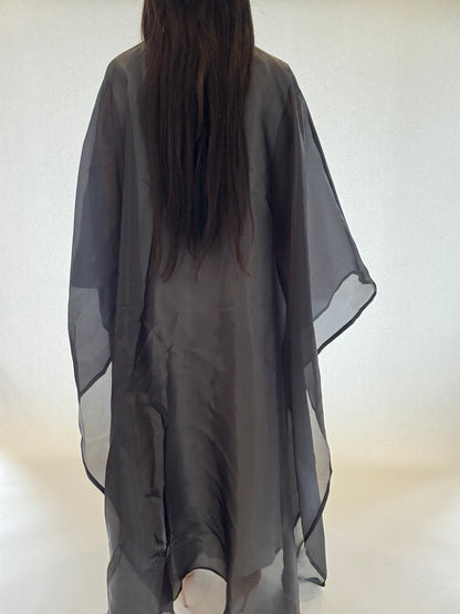 Black Malika Kaftan - RULACOUTURE 