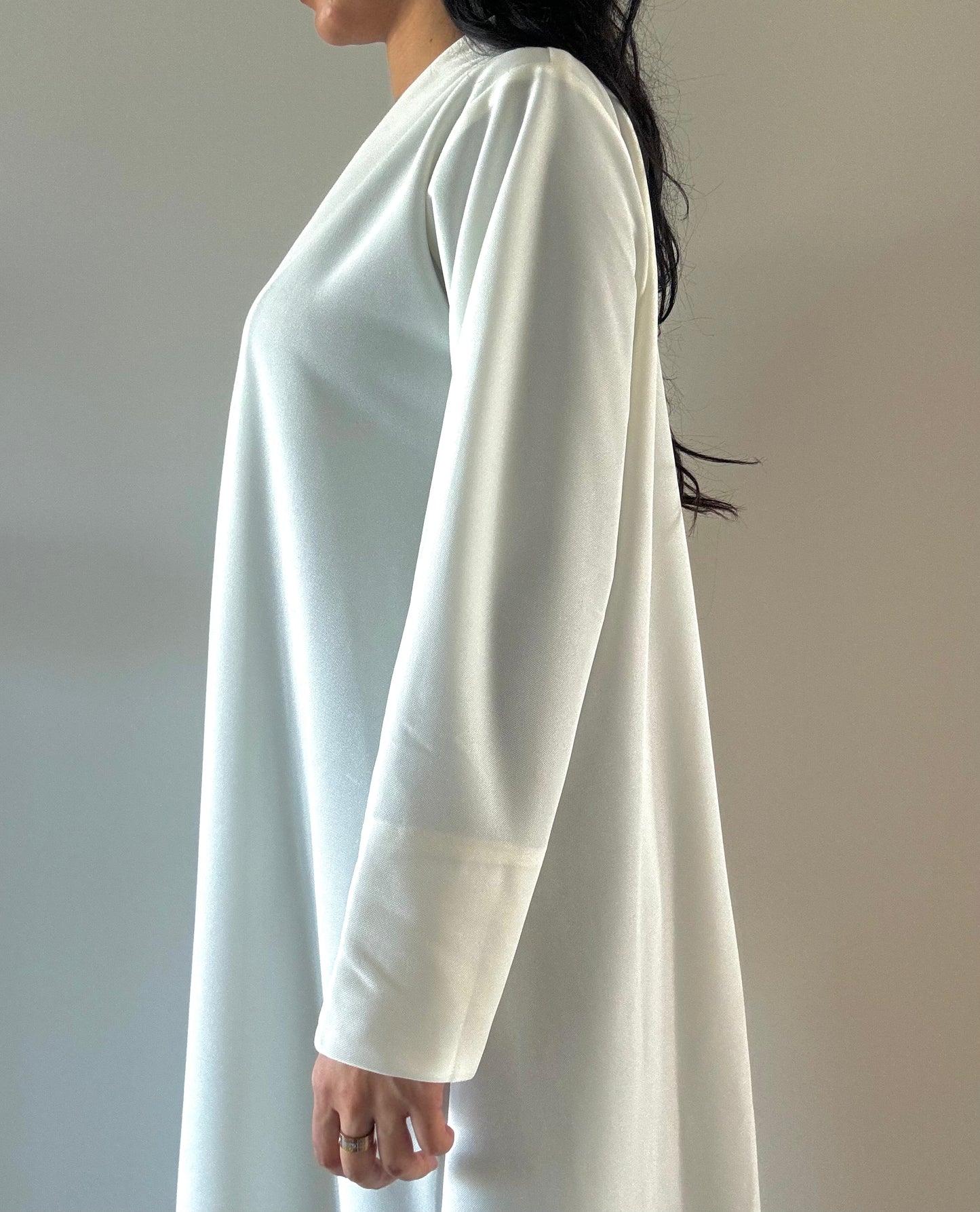 Elia Snow Abaya - RULACOUTURE 