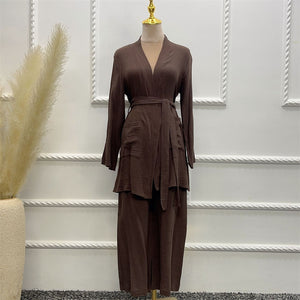 Two Piece Robe co-ord set - RULACOUTURE 