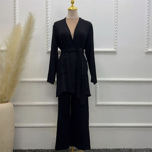 Two Piece Robe co-ord set - RULACOUTURE 