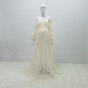 Tulle Maternity Dress - RULACOUTURE 