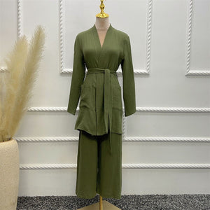 Two Piece Robe co-ord set - RULACOUTURE 