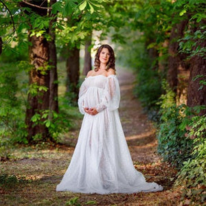 Tulle Maternity Dress - RULACOUTURE 