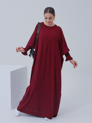 Lara Zip up Maxi Dress - RULACOUTURE 