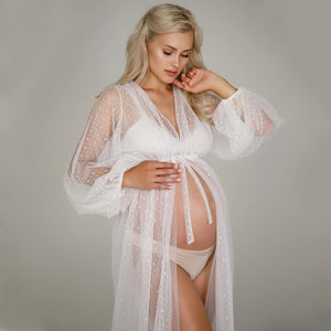 Tulle Maternity Dress - RULACOUTURE 