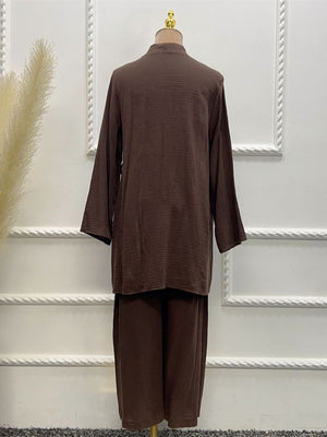 Two Piece Robe co-ord set - RULACOUTURE 