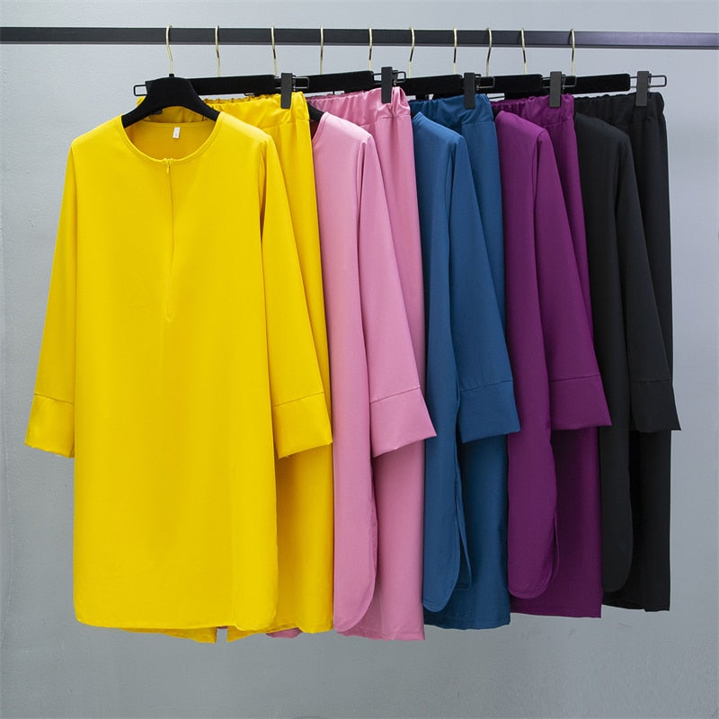 Two Piece Zip Co- ord - RULACOUTURE 