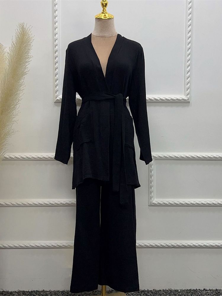 Two Piece Robe co-ord set - RULACOUTURE 