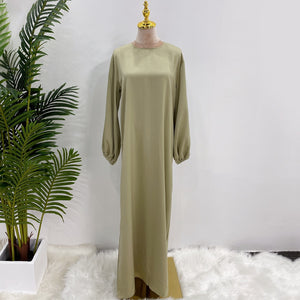 Yasmin Satin 2 Piece Dress - RULACOUTURE 