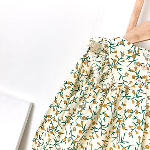 Long Sleeve Floral Girls Dress - RULACOUTURE 