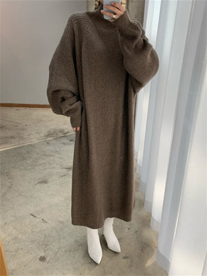 Sweater Maxi Dress - RULACOUTURE 