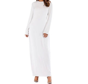 Long Sleeve Essential Maxi Dress - RULACOUTURE 