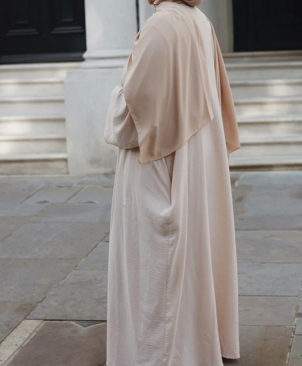 Two Piece Basic Essential Abaya - RULACOUTURE 