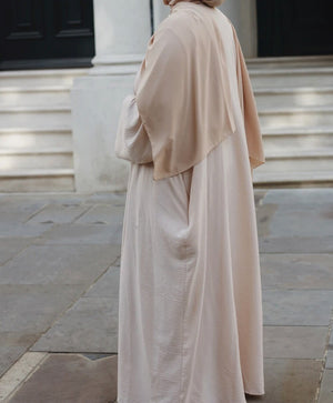 Two Piece Basic Essential Abaya - RULACOUTURE 