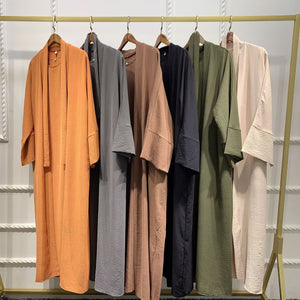 Two Piece Basic Essential Abaya - RULACOUTURE 