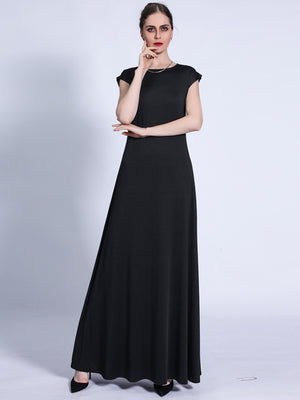 Essential Maxi Under Abaya Dress - RULACOUTURE 