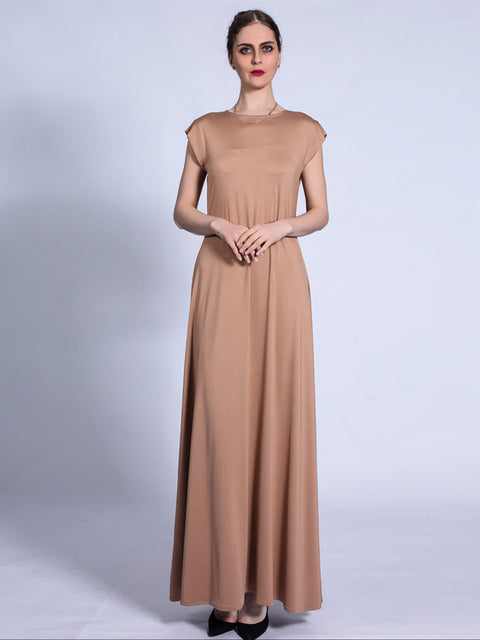 Essential Maxi Under Abaya Dress - RULACOUTURE 